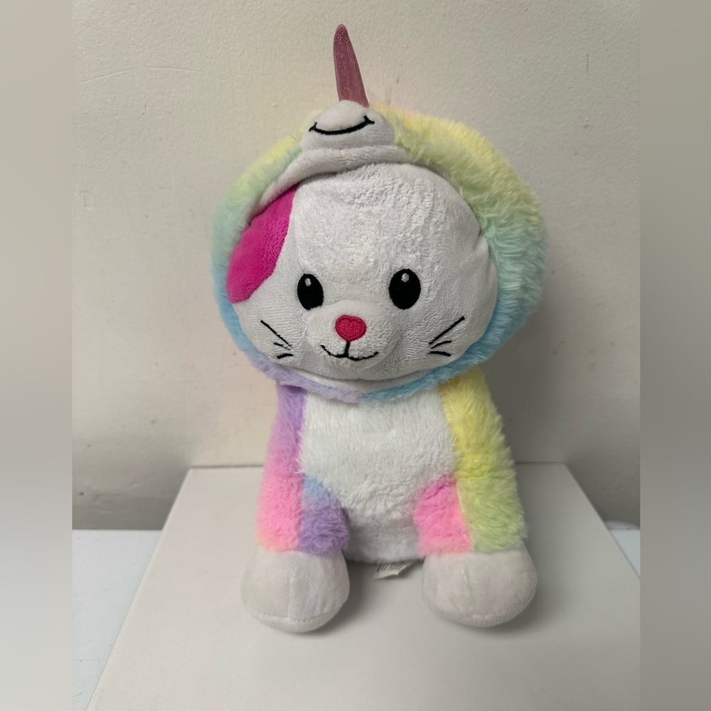 Rainbow Unicorn Cat Stuffed Animal
